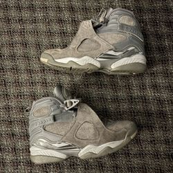 Jordan Cool Grey 8s Size 8.5