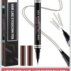Eyebrow Pencil 2-1 Waterproof Eyebrow Pen