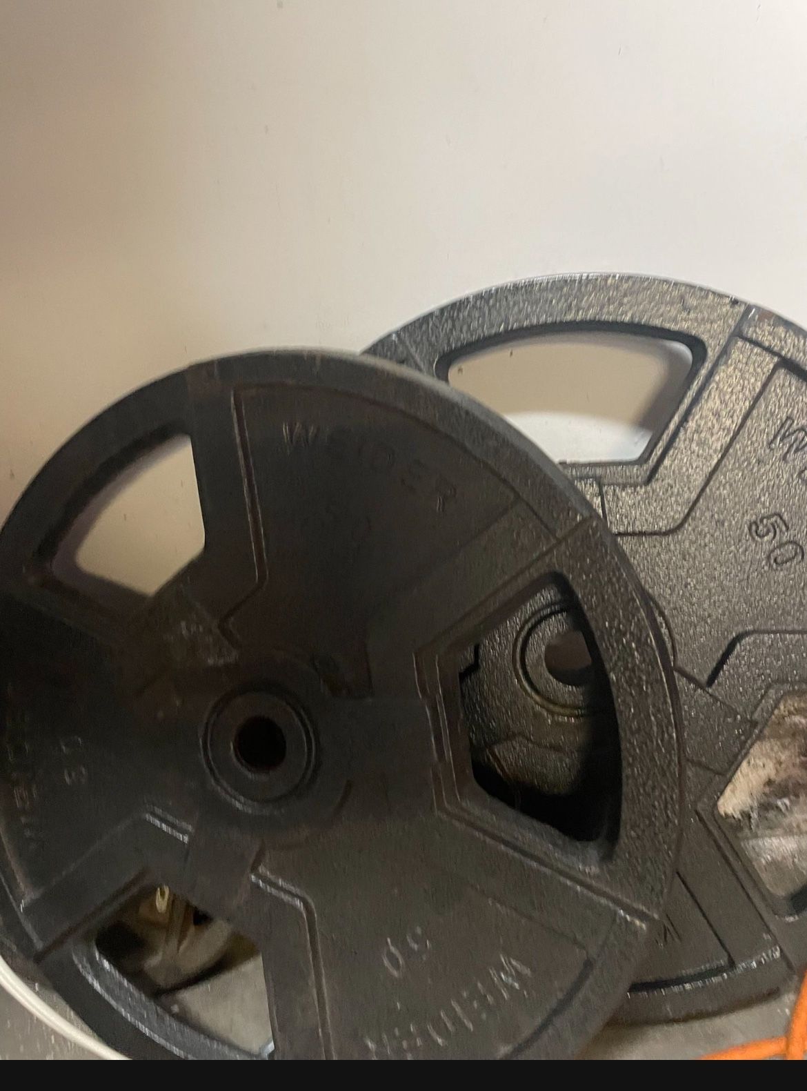Weider 50lb Standard Weight Plates
