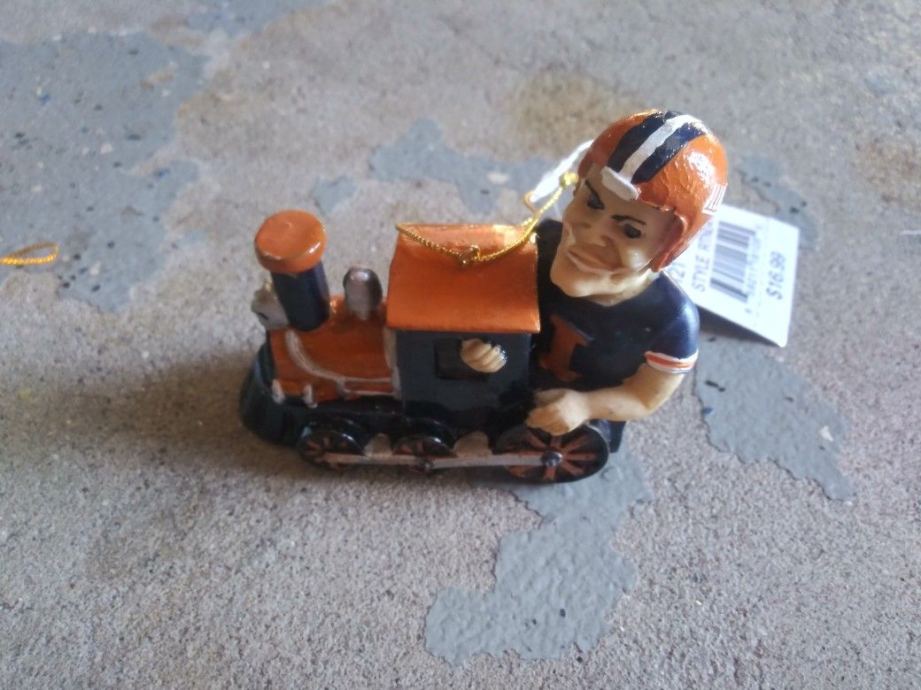 New Illinois Illini Train Ornament