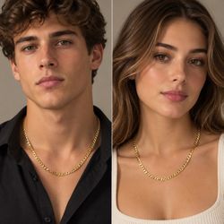 Italian Solid Gold Chain 18k