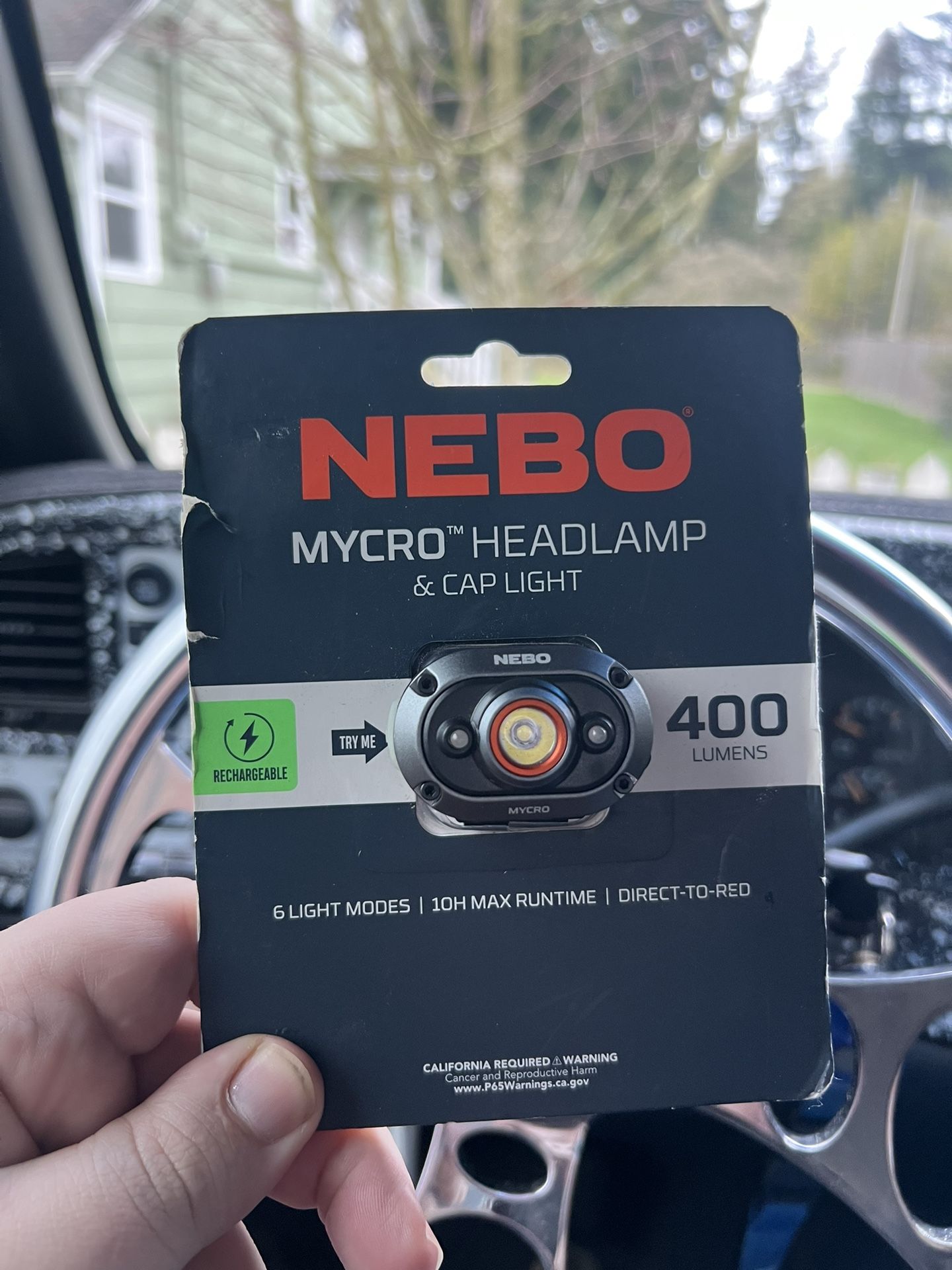 Nebo Mycro 400 Lumen Headlamp