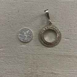 Pendant With 1/20 Libertad