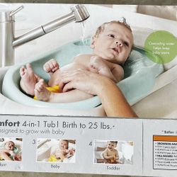 Baby Bathtub “The First Years” Used 3 Times Excellent Condition 