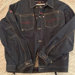 Triple 5 Soul Denim Jacket Xl In Perfect Condition Like New For Sale Or Trade 