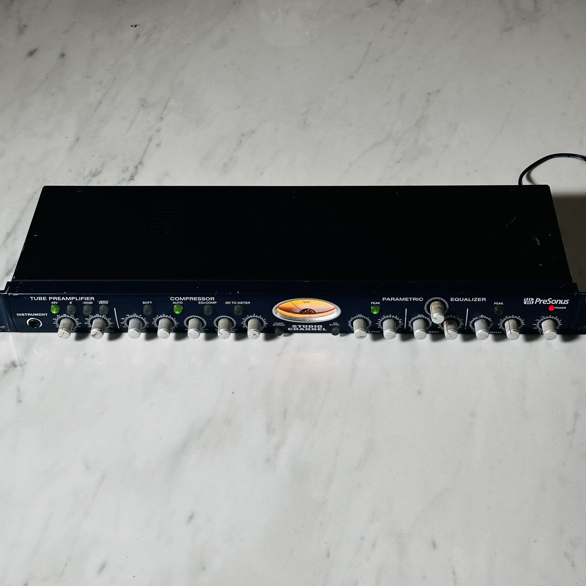 Presonus Studio Channel Recording Tube Mic Pre-Amp Compressor Equalizer