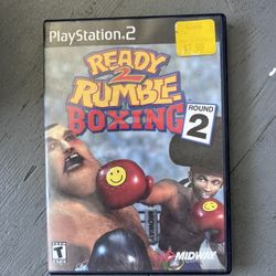 Ready 2 Rumble Boxing Round 2 PS2 PlayStation 2 Japanese Version US Seller