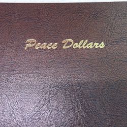 Complete Set Of Peace Dollars