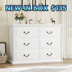 Dresser Brand New In Box 📦 White Color 47” X 32” 