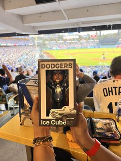 Ice Cube Bobble head Dodgers