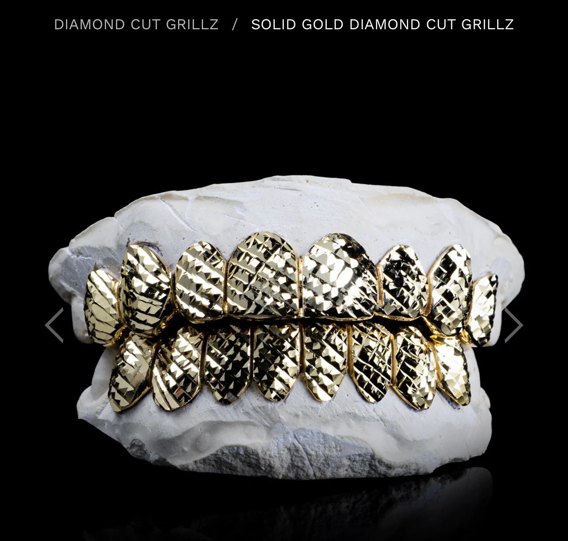 Gold Teeth 10kt 14kt Silver