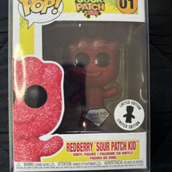Funko Pop! Redberry Sour Patch Kid 01 Diamond Collection Limited Edition