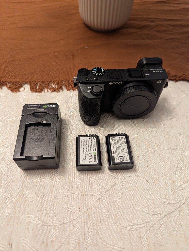 Sony a6500 Mirrorless APS-C Digital Camera - Body Only