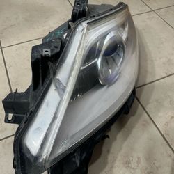 HEADLIGHT DRIVER SIDE 2010-2012 MAZDA CX9 HALOGEN 