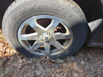 18 inch Black Rhino Rims and tires