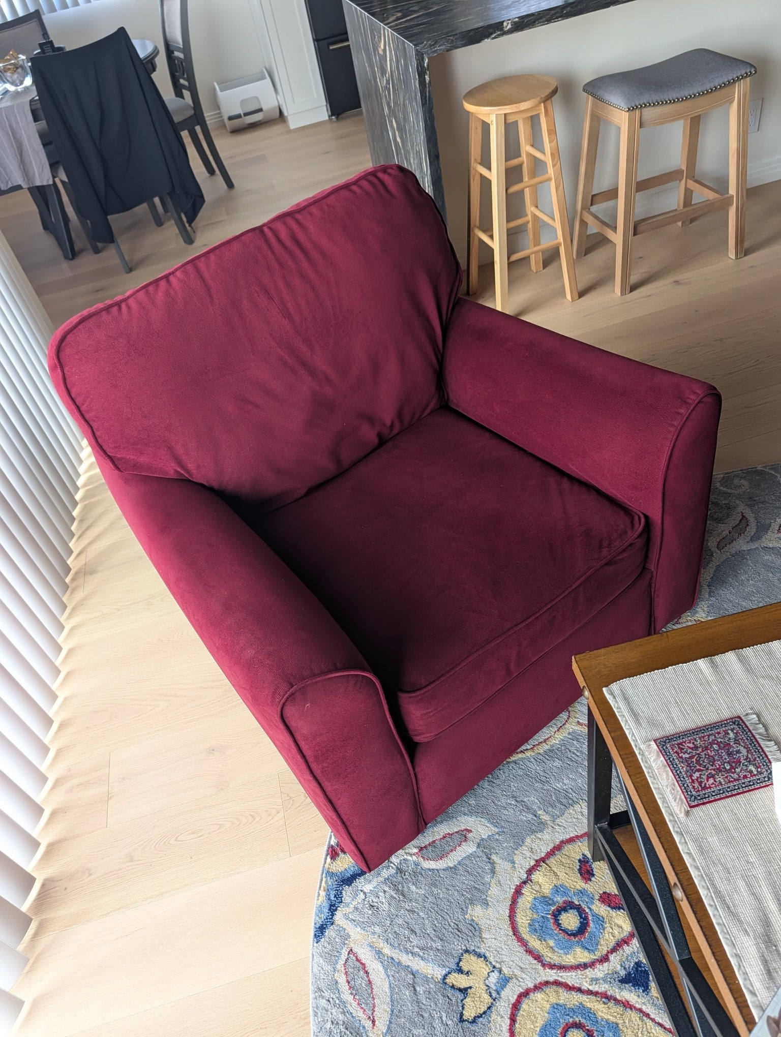 Two Armchairs and a Coffee Table