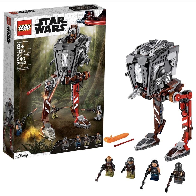 NEW In Box LEGO Star Wars AT ST Raider 75254 The Mandalorian Collectible