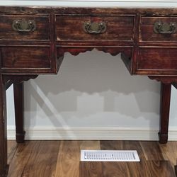 Antique Desk or Entry Table or Vanity