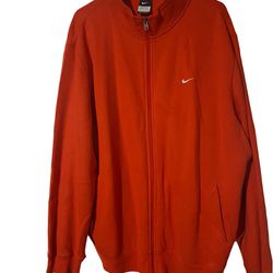 Nike Zip-Up Sweatshirt Orange 
