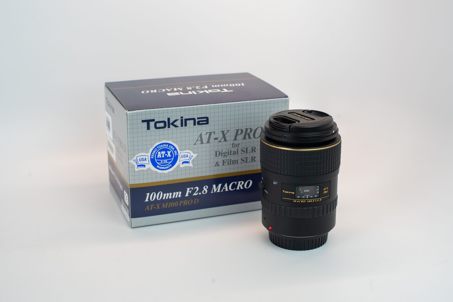 Tokina 100mm F2.8 Macro Lens for Canon EF