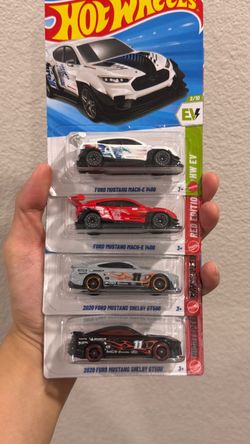 Hotwheels Ford Mustangs