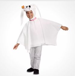 Disney Nightmare Before Christmas Zero Costume Unisex Boy or Girl Toddler 3T 4T