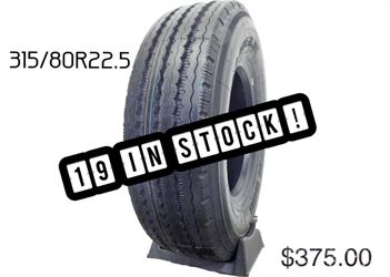 315/80R22.5 Steer Semi Truck Tires