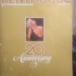 1989 20th Anniversary Penthouse Magazine 