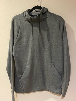 Men’s Nike Gray Turtleneck Hoodie Sweatshirt