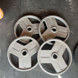 Olympic Weights  $80 Per Pair Firm