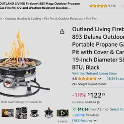 Outland Firebowl 893