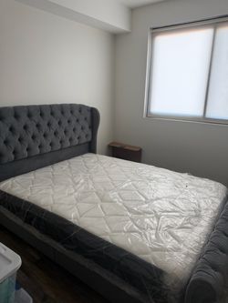 Grey Queen Bed frame