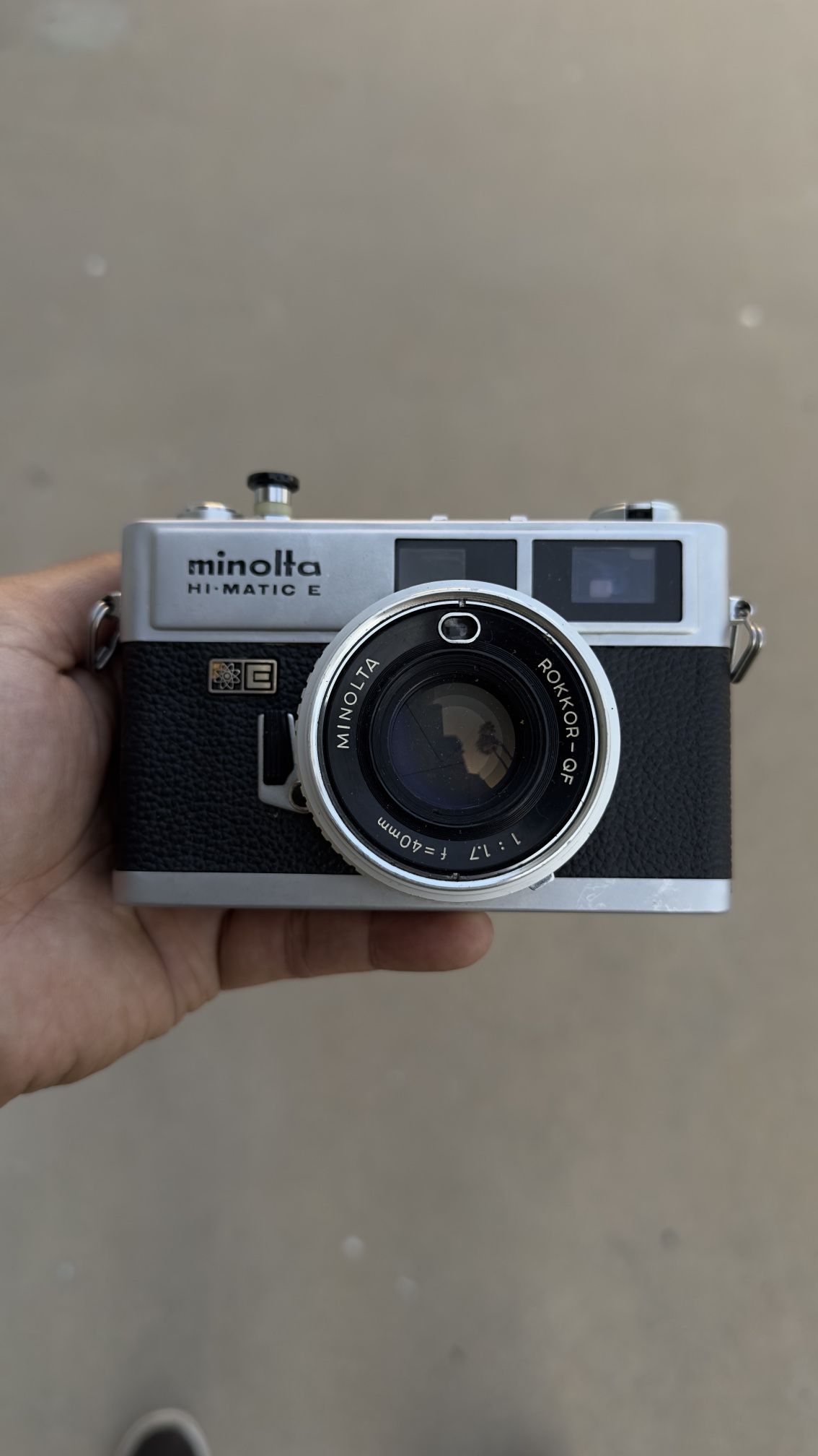 Minolta Hi-Matic E Rangefinder