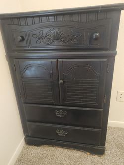 Black Dresser