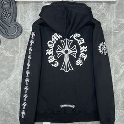 Chrome Hoodie Jacket Hearts Dagger Coat Chain Ksubi S M L XL Crosses Logo Zip Up Hooded Jacket 