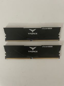 T-Force Vulcan DDR5 16GB (2x8GB) 6000MHz CL38 Desktop RAM Kit