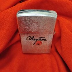 Vintage Old Bradford, Pa.  Zippo - Clayton Cigarette Lighter - Very Good Condition 
