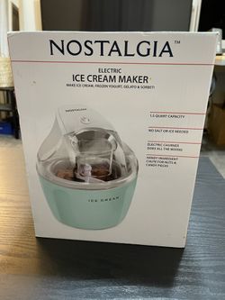 Nostalgia Electric Ice Cream Maker