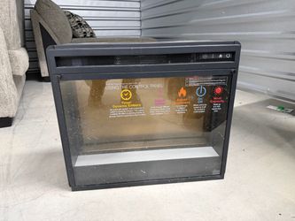 Electric Fireplace Insert with Heater
