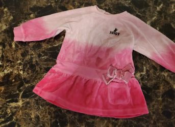 size 18months velour juice couture dress