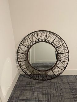 Wall Iron Mirror!
