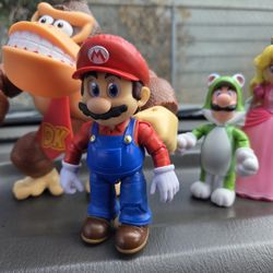 Mario Toy Set Figures 4