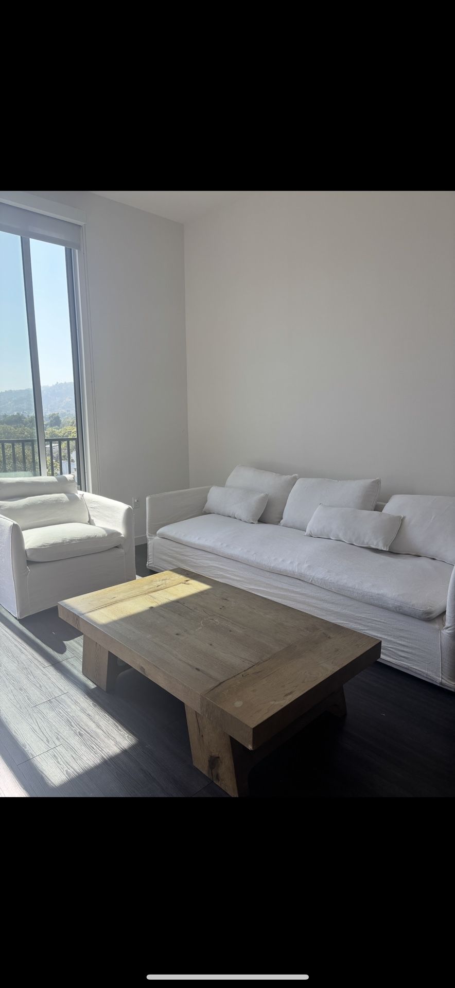 3 Pieces Bundle To Go! Couch, Side Couch And Coffee Table