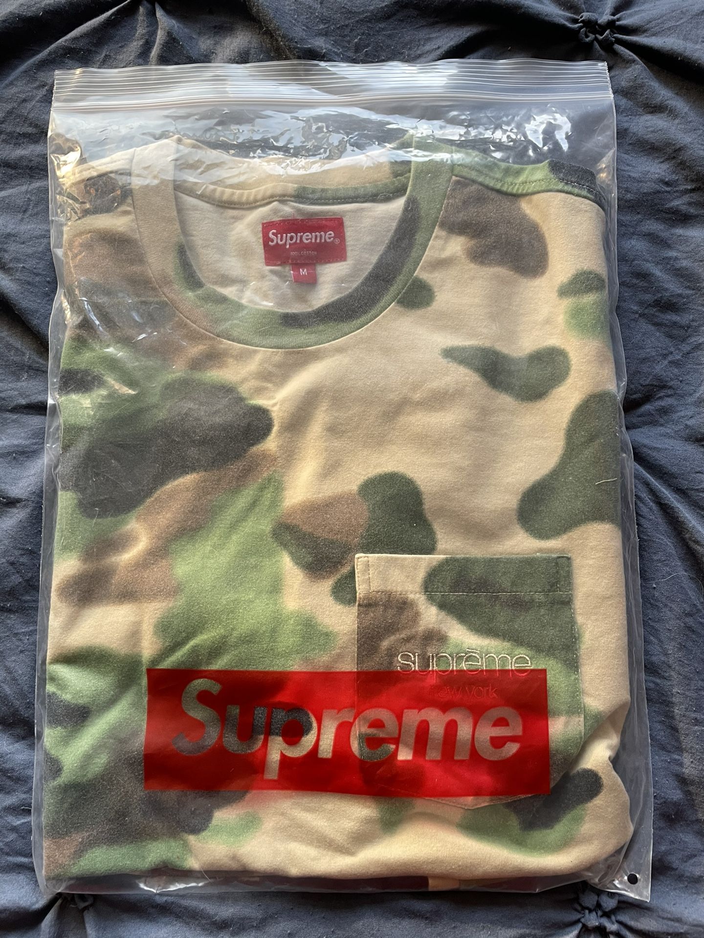 Supreme Camo Shirt Size Medium 