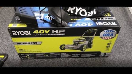 BRAND NEW RYOBI 40V BATTERY POWER MOWER