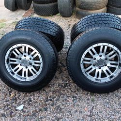 RIMS 245/75R16....6 LUGS FIT TOYOTA TACOMA NISSAN XTERRA NISSAN IZUSO RODEO HONDA PASPORT NISSAN FRONTIER NISSAN PATHFINDER 