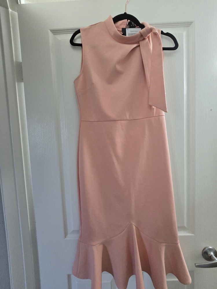 Pink Cocktail Dress Size Medium