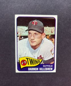 Vintage 1965 Topps #400 Harmon Killebrew. Negotiable