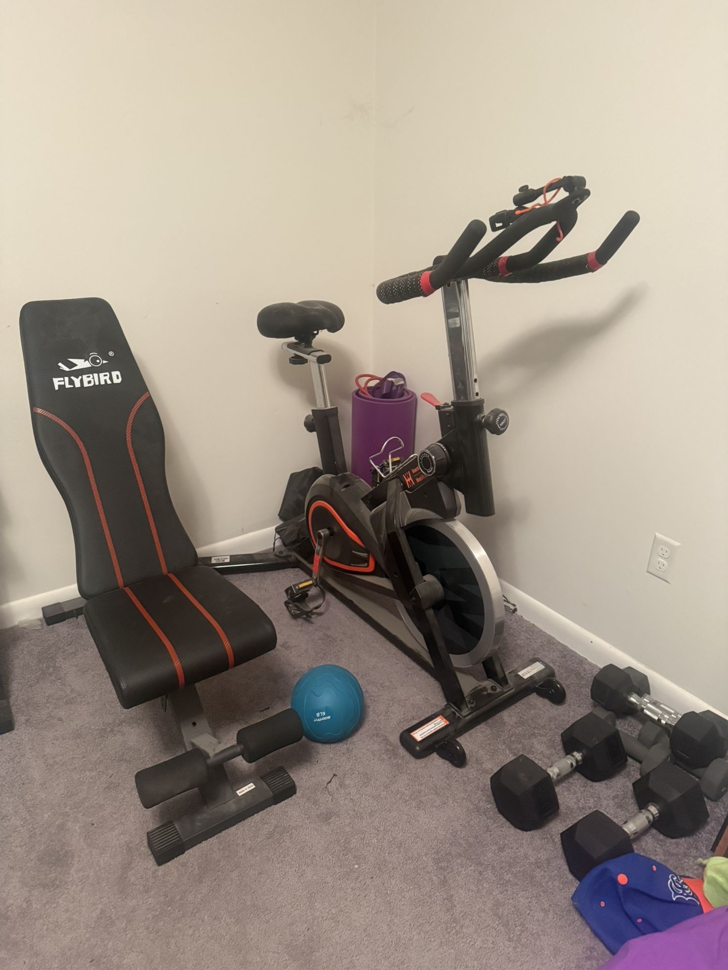 Barely Used Adjustable Weight bench