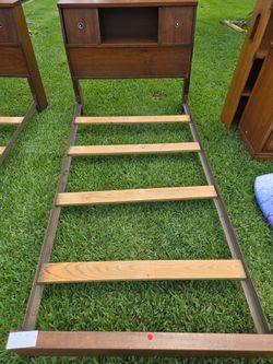 Twin bed frames. No mattresses